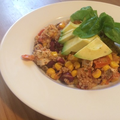 Mexikanische Quinoa Pfanne